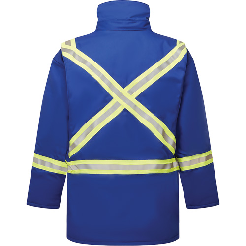 Parka de 9 oz isol&eacute; Avenger, style 3215, Hommes, 4T-Grand (grande taille), Bleu Equipex