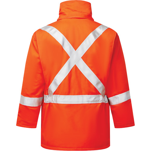 Parka isol&eacute; de 9 oz Haute visibilit&eacute; Avenger, style 515, Hommes, 3T-Grand, Orange Equipex