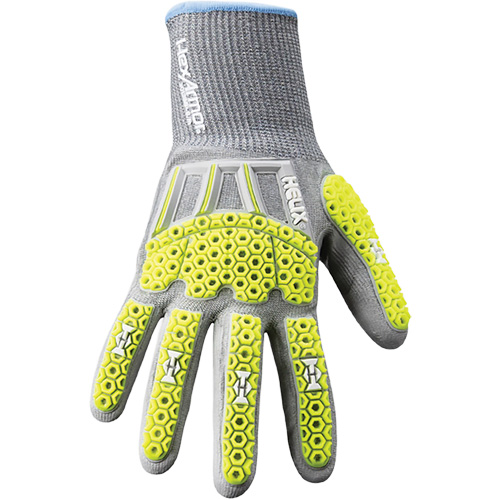 Helix&reg; 3013IMP Impact Gloves, 7/Small, HPPE Palm, Elastic Cuff Equipex