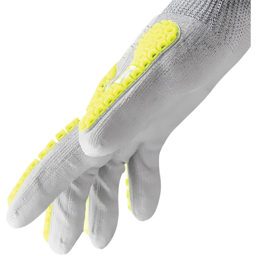 Helix&reg; 3013IMP Impact Gloves, 7/Small, HPPE Palm, Elastic Cuff Equipex