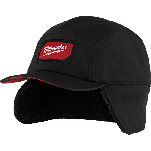 Chapeau doubl&eacute; de sherpa grand/t-grand, Noir Equipex