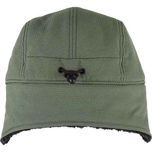 Chapeau doubl&eacute; de sherpa grand/t-grand, Vert Equipex