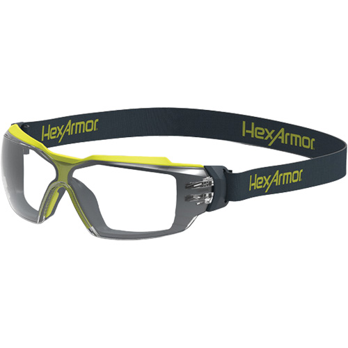Lunettes de s&eacute;curit&eacute; MX350 avec joint, Lentille Transparent, Antibu&eacute;e/Anti-&eacute;gratignures, ANSI Z87+/R&eacute;pond ou surpasse la norme CSA Z94.3 Equipex