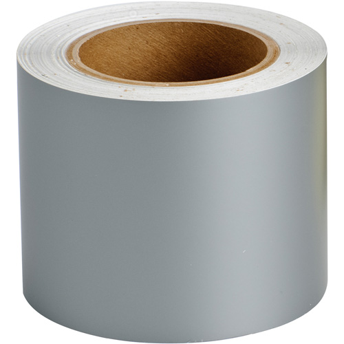 Pipe Marker Tape, 90', Grey Equipex