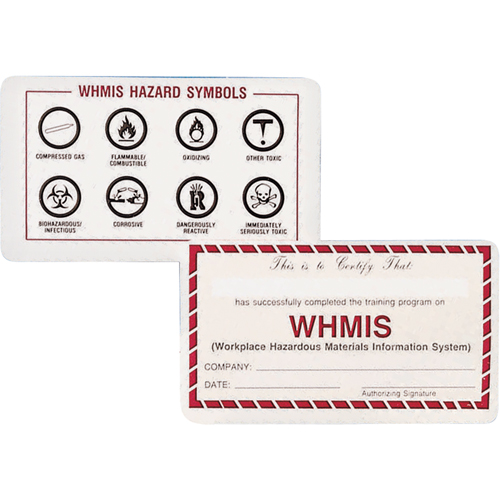 Cartes de portefeuille SIMDUT Equipex