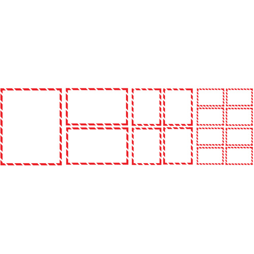 &eacute;tiquettes SIMDUT 200/bte, Vinyle, Rouleau, 4-3/4" lo x 8-1/2" la Equipex