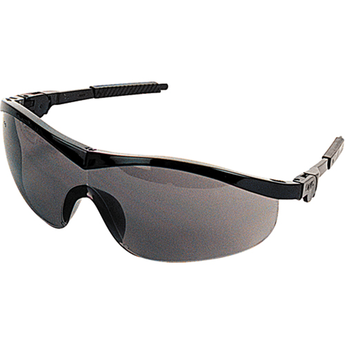 Lunettes de s&eacute;curit&eacute; Storm, Lentille Grise/fum&eacute;e, Anti-&eacute;gratignures, ANSI Z87+ Equipex