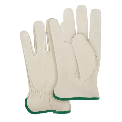 Gants pour conducteurs &agrave; ajustement serr&eacute;, Grand, Paume en Cuir fleur de vache Equipex