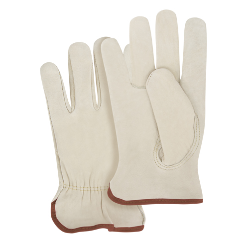 Gants pour conducteurs &agrave; ajustement serr&eacute;, Grand, Paume en Cuir fleur de vache Equipex