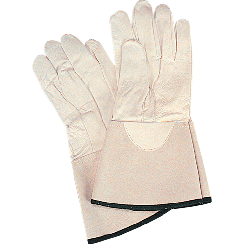 TIG Welding Gloves, Grain Sheepskin, Size Large Equipex