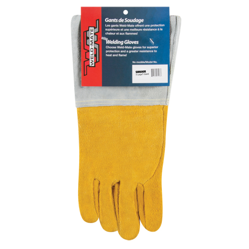 Superior Fit TIG Welding Gloves, Split Deerskin, Size X-Large Equipex