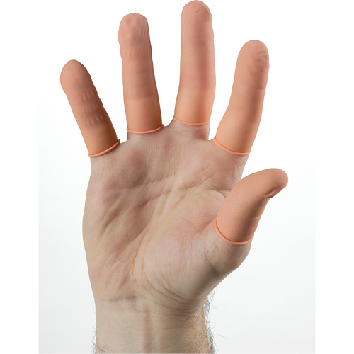 QRP&reg; Latex Clean Room Anti-Static Fingercots Equipex