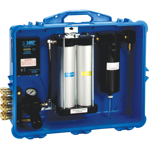 Portable Compressed Air Filter and Regulator Panels, 100 CFM Capacity Equipex