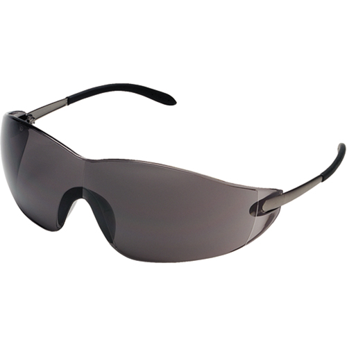 Lunettes de s&eacute;curit&eacute; Blackjack, Lentille Grise/fum&eacute;e, Anti-&eacute;gratignures, ANSI Z87+/R&eacute;pond ou surpasse la norme CSA Z94.3 Equipex