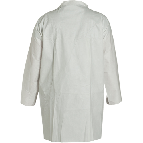ProShield&reg; 60 Lab Coat, Microporous/Polypropylene, White, Medium Equipex