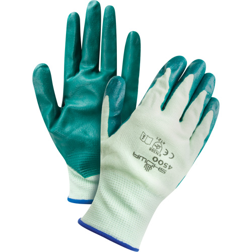 Gants Nitri-Flex Lite, 8/Moyen, R&ecirc;vetement Nitrile, Calibre 13, Enveloppe en Nylon Equipex