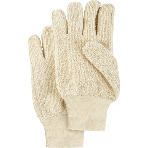 Gants r&eacute;sistants &agrave; la chaleur, Tissu &eacute;ponge, Grand, Prot&egrave;ge jusqu'&agrave; 200° F (93° C) Equipex