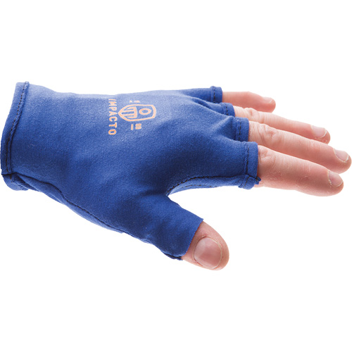 Doublures antichocs pour gants sans doigts, main droite, 6/T-petit, Paume en Synth&eacute;tique, Poignet &agrave; enfiler Equipex