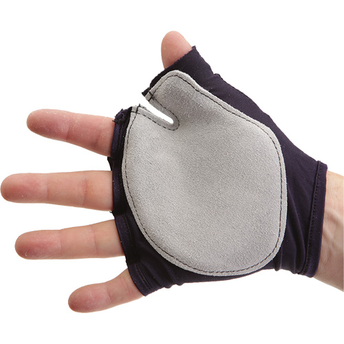 Tool Grip Fingerless Glove with Web Pad - Left, Size X-Small, Suede Palm Equipex