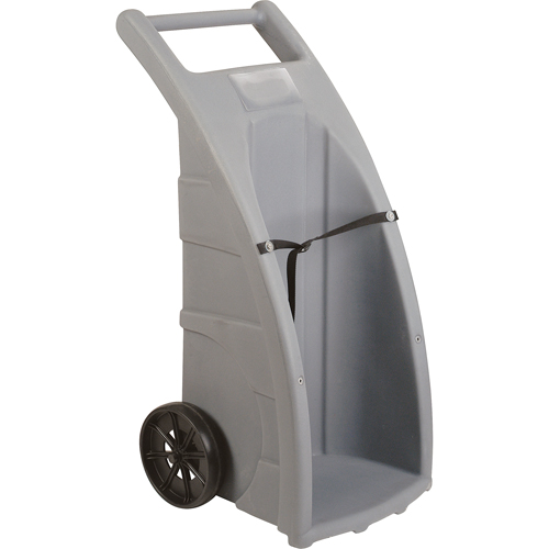 Cylinder Cart, Rubber Wheels, 23" W x 24" L Base, 500 lbs. Equipex