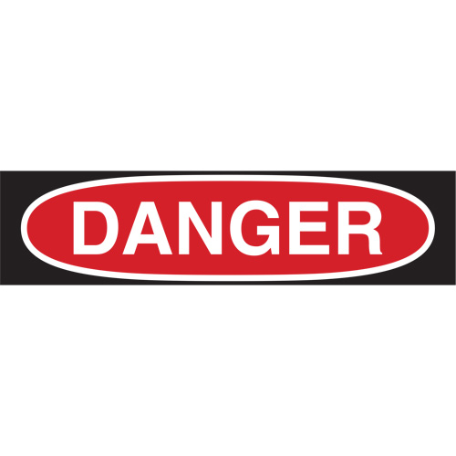 Enseigne Danger, 10" x 14", Polystyr&egrave;ne, Bilingue Equipex