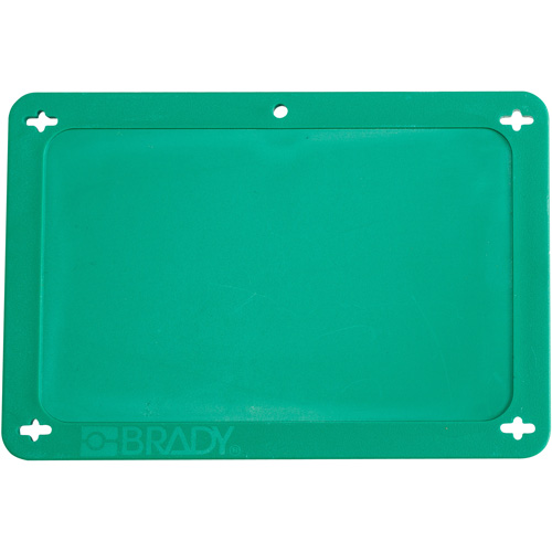Blank Valve Tag, Plastic, 4-3/4" W x 3-1/4" H Equipex