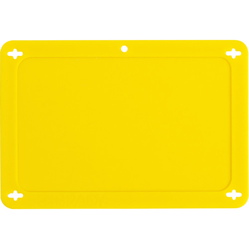 Blank Valve Tag, Plastic, 4-3/4" W x 3-1/4" H Equipex