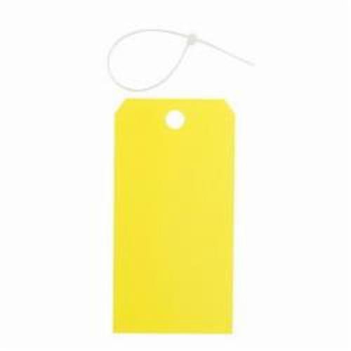 Blank Accident Prevention Tags, Metal, 3" W x 5-3/4" H Equipex