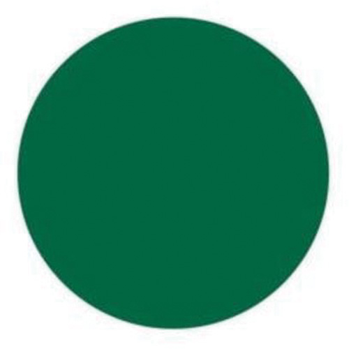 Round Write-On Labels, Circle, 1.5" L x 1.5" W, Green Equipex