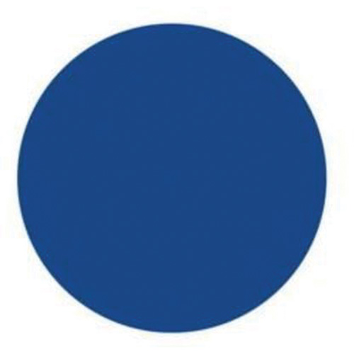 &eacute;tiquettes rondes inscriptibles, Cercle, 3" lo x 3" la, Bleu Equipex