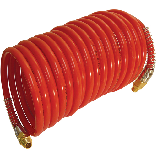 Tuyaux &agrave; air autor&eacute;tractables en nylon de s&eacute;rie 11, Air, 3/8" DI x 12,5' lo, Nylon, 200 psi &agrave; 23 °C Equipex