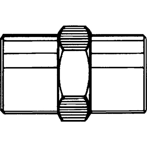 RACCORD FEMELLE HEXAGONAL(F)NPT1/8"(F)1/8"LAITON, Laiton Equipex