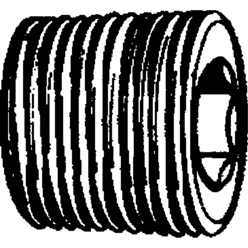 Pipe Plug (Counter Sunk Hex Head), 1/8" Dia., Brass Equipex