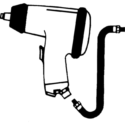 BOYAU AMORTISSEUR 1/4",18" LONG Equipex