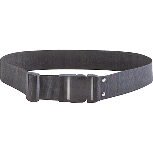 Ceintures de travail de 2" en tissu, Nylon, Noir Equipex