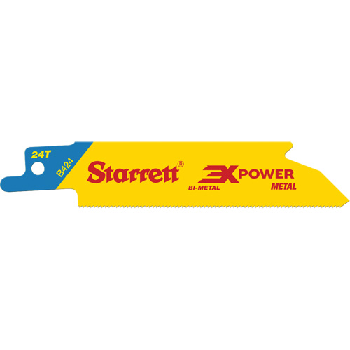 Lames droites pour scies alternatives Fastcut, Bim&eacute;tal, 18 Dents par pouce, 8" lo x 3/4" la Equipex