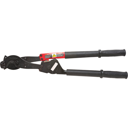 Hard Cable Ratchet Cutter, 29" Equipex