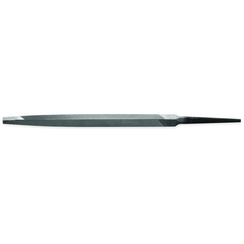 Lime pointue tr&egrave;s mince avec poign&eacute;e rouge, Triangle, 6", Simple Equipex