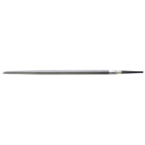 Single Cut File, 7-47/50" L, Round, Bastard Cut Equipex