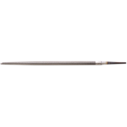 Lime &agrave; taille simple, 3/8" dia. x 10" lo, Ronde, coupe B&acirc;tarde Equipex