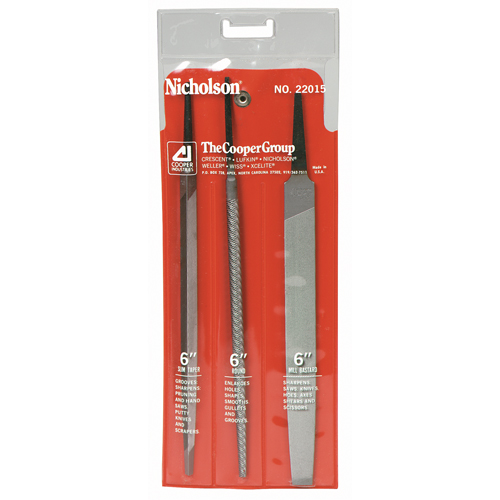 General Purpose File Set, 3 Pcs Equipex