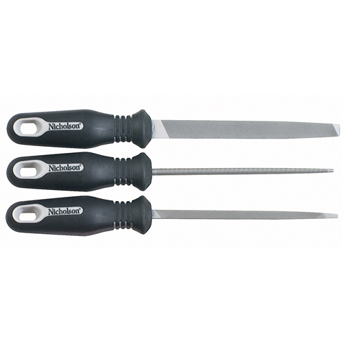 Ergonomic File Set, 3 Pcs Equipex