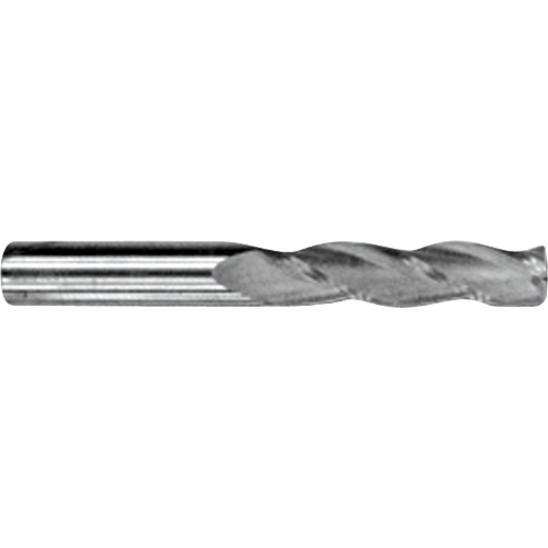 Long Series End Mill, 3/8" Dia., 4 Flutes, Carbide Equipex