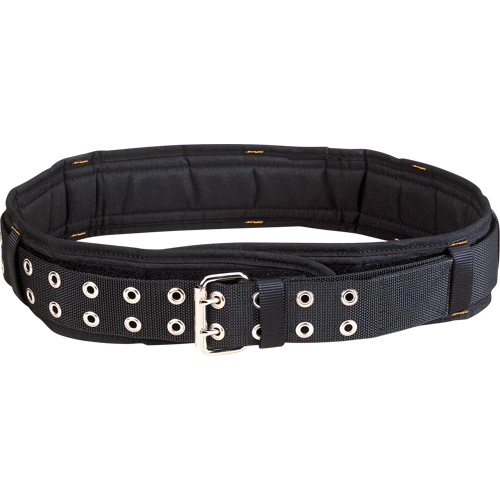 Wide Padded Belt, Polyester, Black Equipex