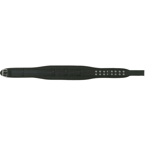 Ceinture de confort matelass&eacute;e de 5" de largeur, Toile, Noir Equipex