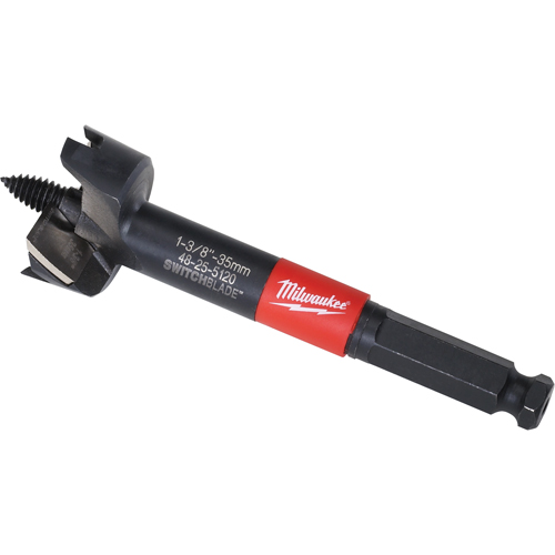 Forets autoaliment&eacute;s Switchblade, 1-3/8", Tige 7/16" hexagonal Equipex