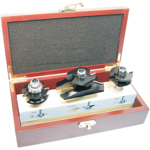 2-Flute, Ogee Style Cabinet Door Sets With Back Cutter Equipex