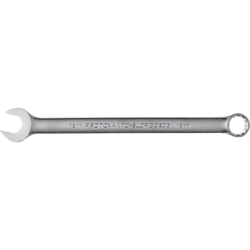 Combination Wrench, 12 Point, 16 mm, Satin Finish Equipex