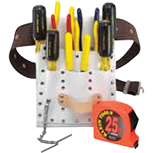 Electricians Tool Set, Leather, White Equipex