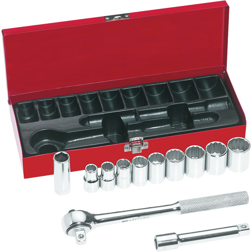 1/2" Drive Socket Wrench Set Equipex
